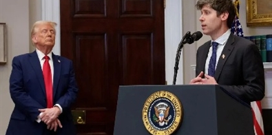 Donald Trump y Sam Altman
